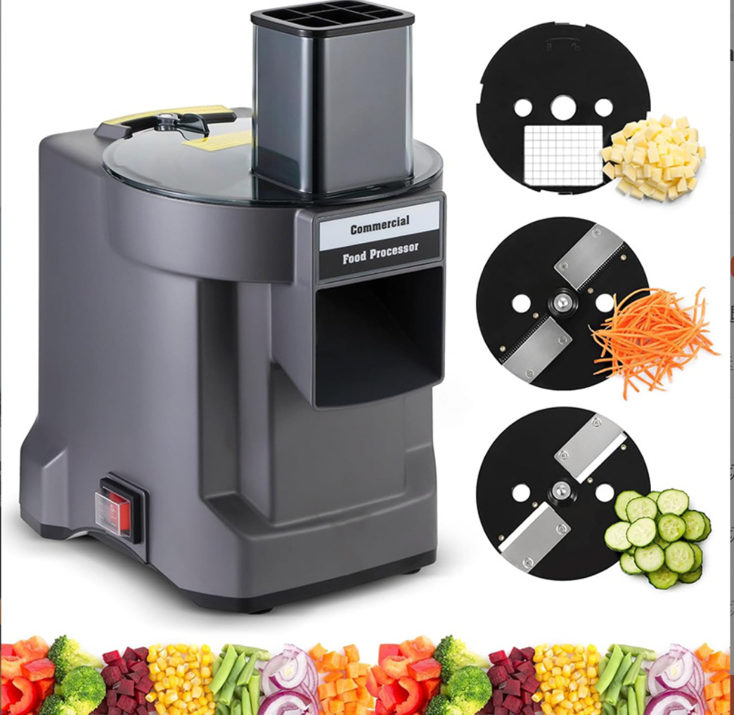 Vegetable slicer multi-function slitting, shredding, slicing