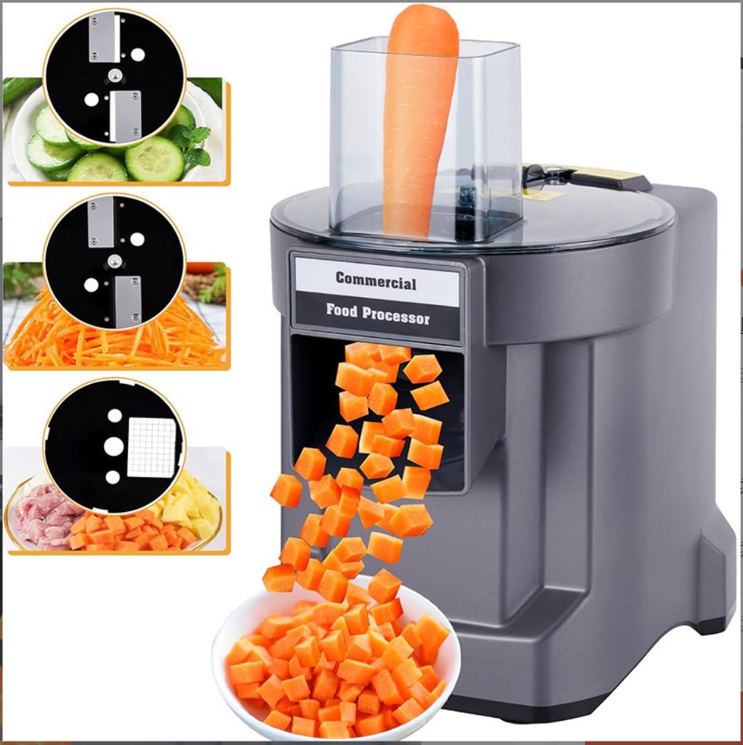 Vegetable slicer multi-function slitting, shredding, slicing