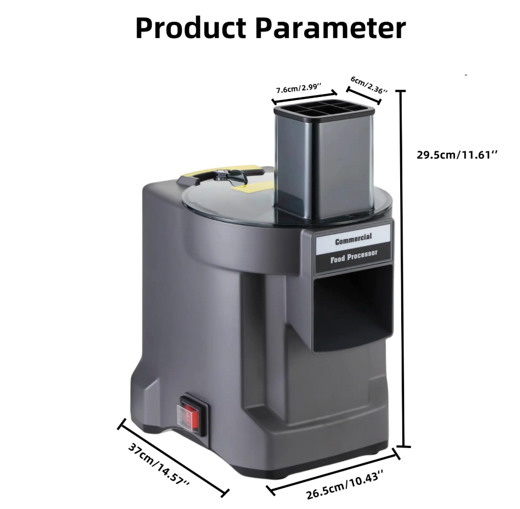 Vegetable slicer multi-function slitting, shredding, slicing