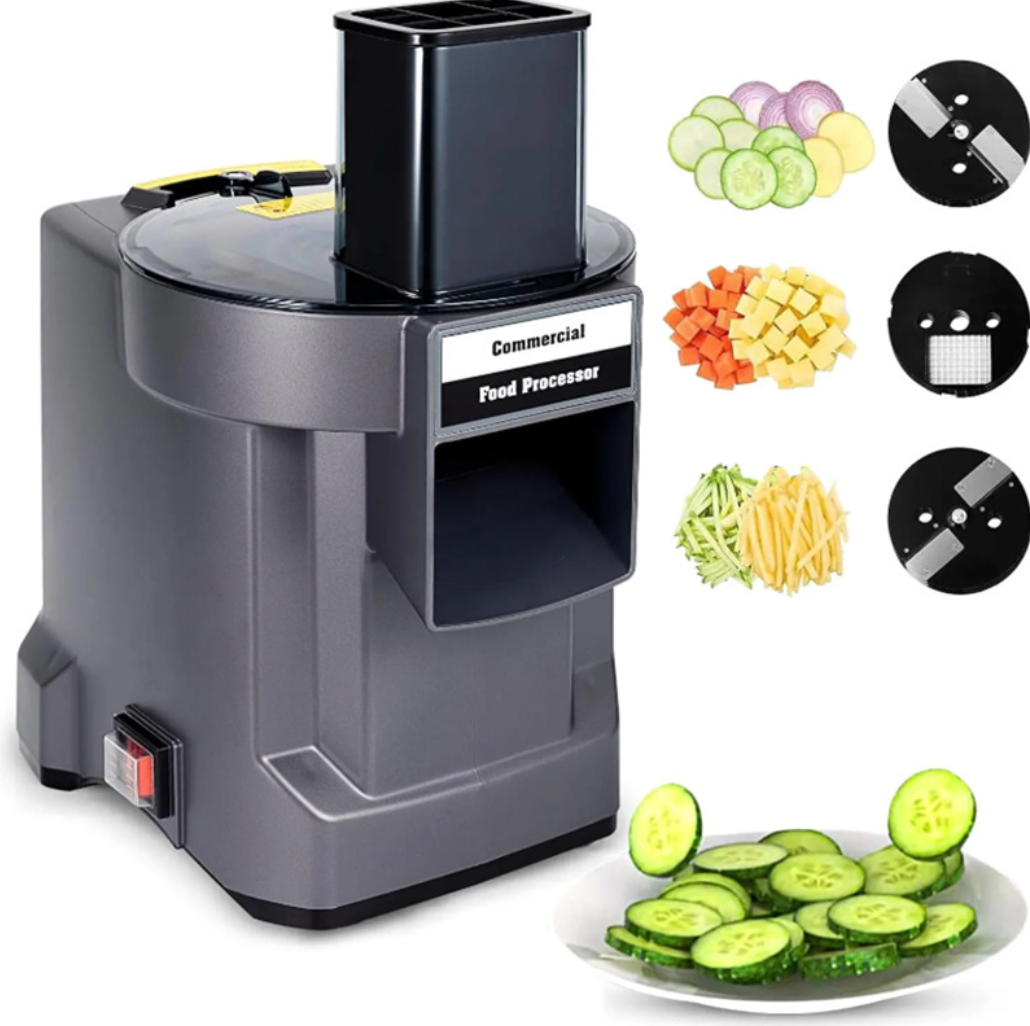 Vegetable slicer multi-function slitting, shredding, slicing