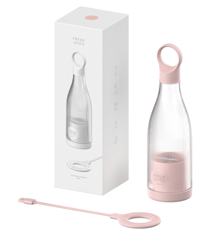 Youer Fruit Juicer Compact Home Juicer with High-Powered Portable Cordless Electric Juicing Cup