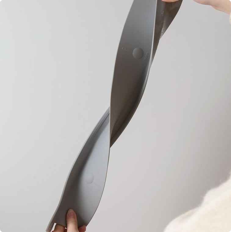 Silicone Sink Splash Guard – Self-Adhering Water Barrier for Kitchen Sinks & Countertops – Keep Dry, Stop Water Splashes and Mess