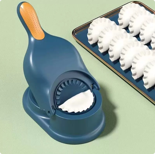 Dumpling Maker 2-in-1 Home Automatic Handmade Dumpling Skin Press Machine Egg Dumpling, Steamed Dumpling, Boiled Dumpling Mold Dumpling Maker 2-in-1 Home Automatic Hand-Crafted Dumpling Skin Press Egg Dumpling Steamed Dumpling Water Dumpling Mold